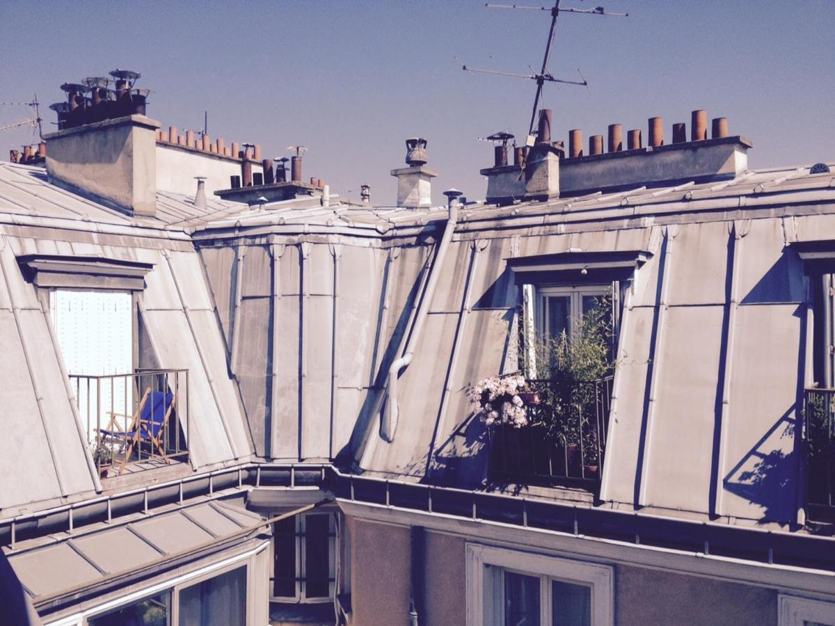 Апартаменты Montmartre Sous Les Toits Париж Экстерьер фото